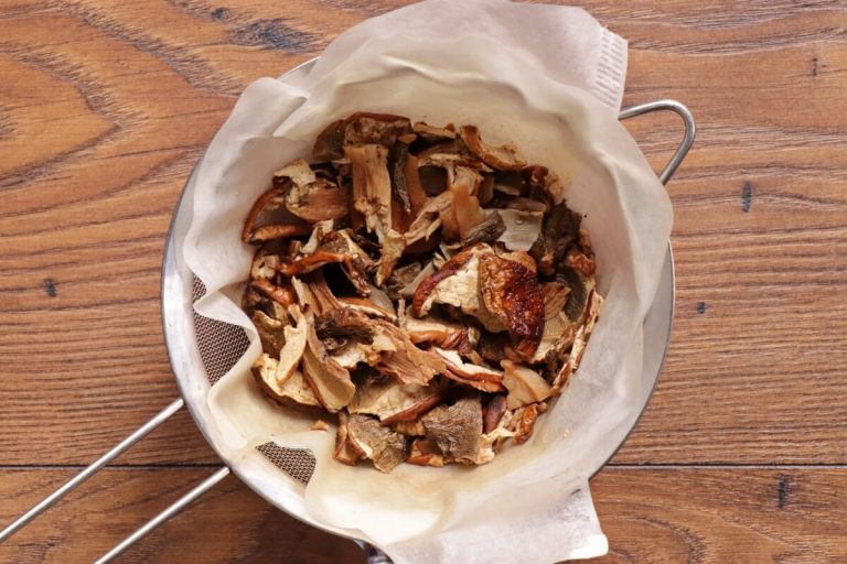 Step 5 - Wild Mushroom Soup