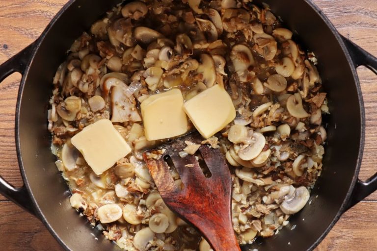 Step 8 - Wild Mushroom Soup